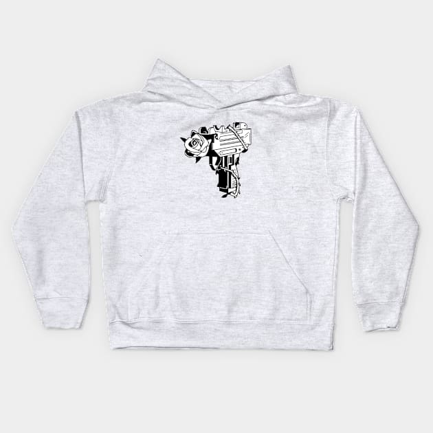 pop off BW Kids Hoodie by AlanNguyen